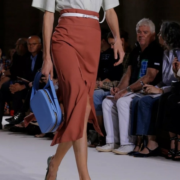 Victoria Beckham Dresses & Skirts - SOLD Victoria Beckham Dusty Coral HighWaist Split Skirt